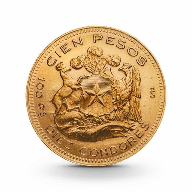 Chile 100 Pesos Goldmünze