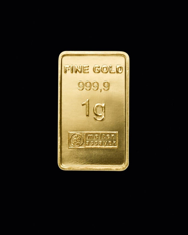 Goldbarren 1g