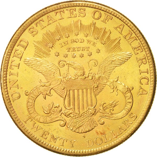 20$ Goldmünze Double Eagle Liberty Head