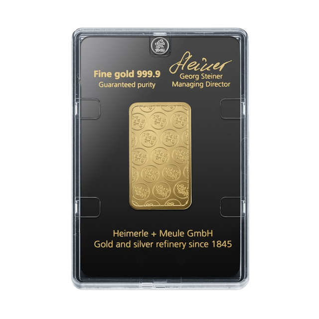 25g Goldbarren