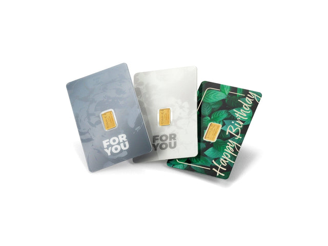 Goldbarren Geschenkbarren