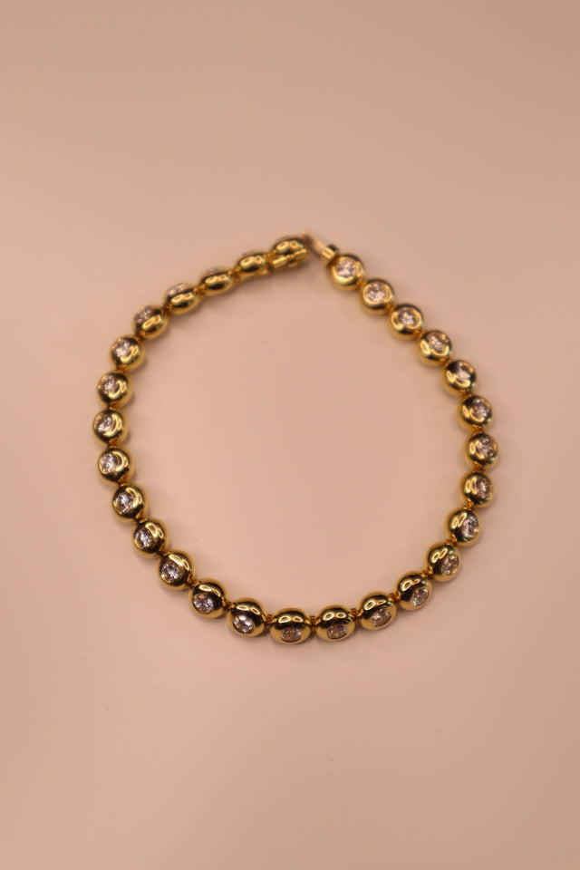 Tennisarmband 750 Gold mit 4,20ct Diamanten