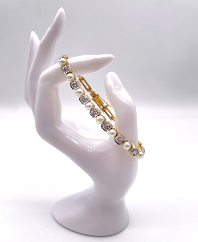 Armband Vintage Bicolor