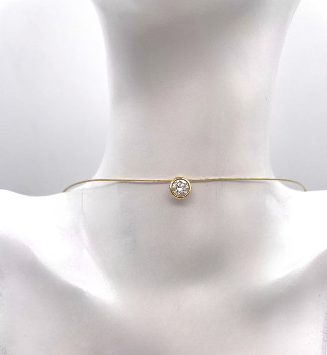 Elegantes Reif-Collier mit 0,50 ct Brillant