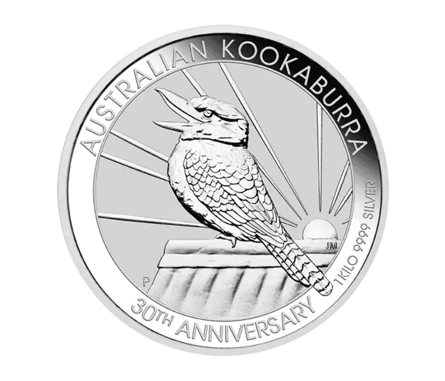 Silbermünze 1000g "Kookaburra 2020"