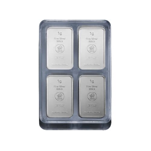 Silberbarren 1g