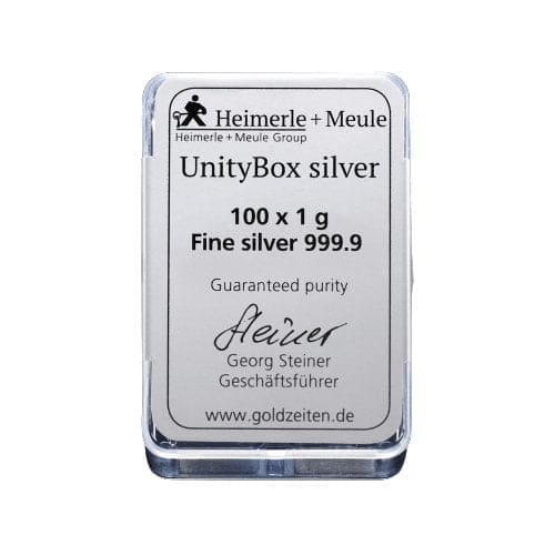Silberbarren 1g