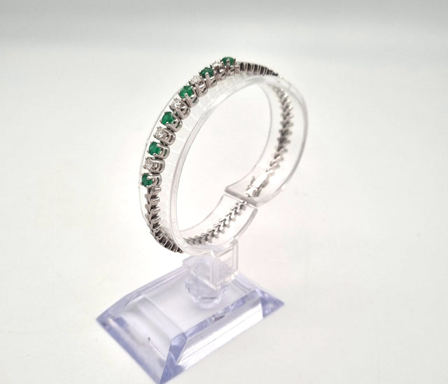 Armband Smaragd & Brilliant