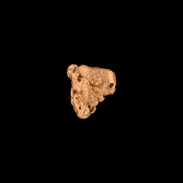 Goldnugget aus Australien, 0,64 g, Unikat Nr. 26-0069