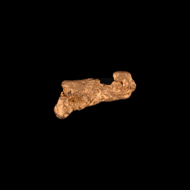 Goldnugget aus Australien, 0,76 g, Unikat Nr. 26-0099