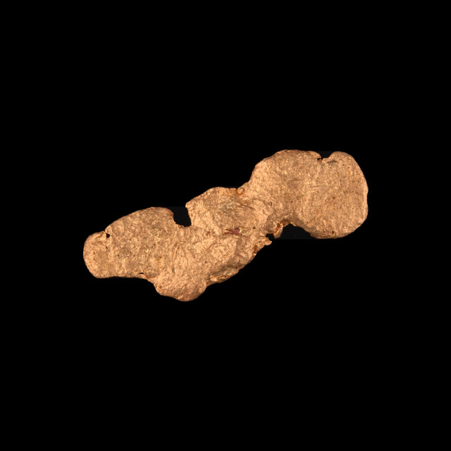 Goldnugget aus Australien, 0,87 g, Unikat Nr. 26-0024