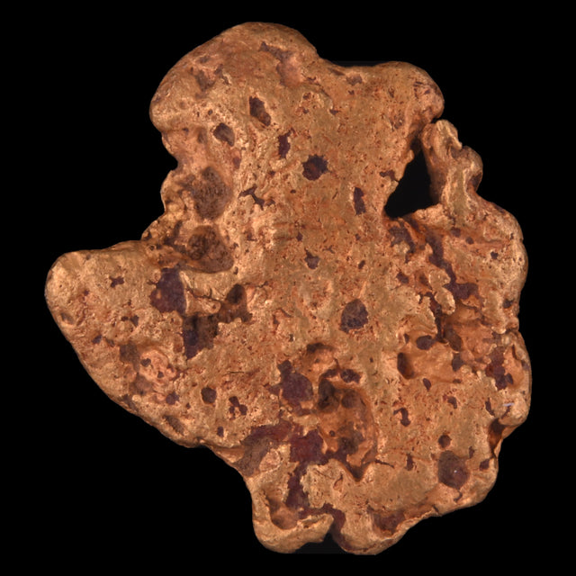 Goldnugget Nr. 26-0018 in der Nahaufnahme: Oberfläche und Struktur