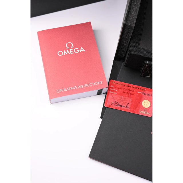 Omega Speedmaster Moonwatch Professional Originalunterlagen mit Bedienungsanleitung und Garantiekarte