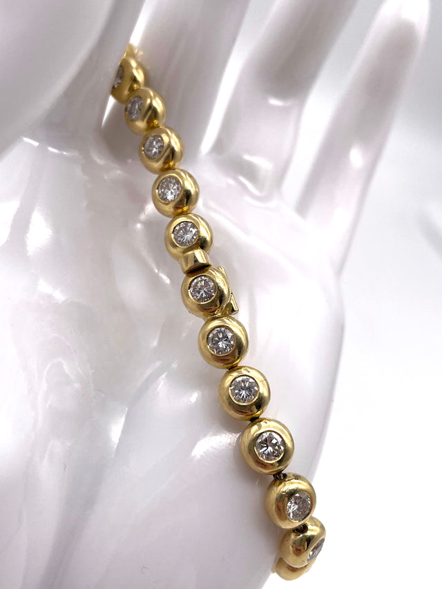 Tennisarmband 4,20 ct