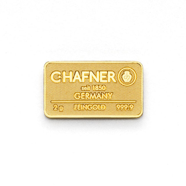 Goldbarren 2g