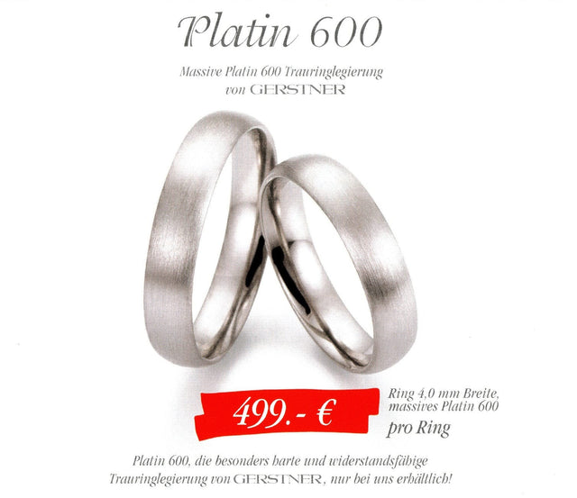 Platin Trauring