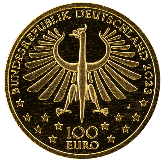 100€ Goldmünze - 2023 BRD Literatur Faust