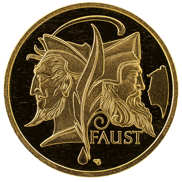 100€ Euro Goldmünzen BRD Säulen der Demokratie Recht Vorderseite 2021 J