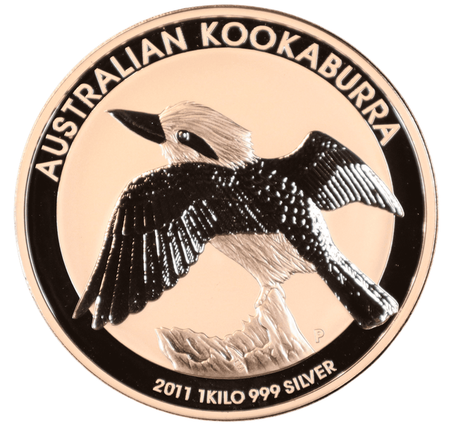 Silbermünze 1000g Silbermünze "Kookaburra 2011"