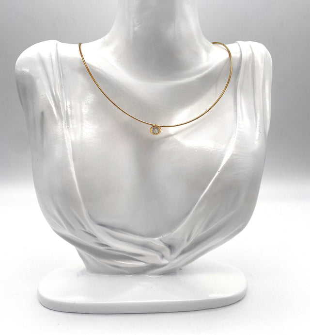 Edles Reif-Collier mit 0,50 ct Brillant