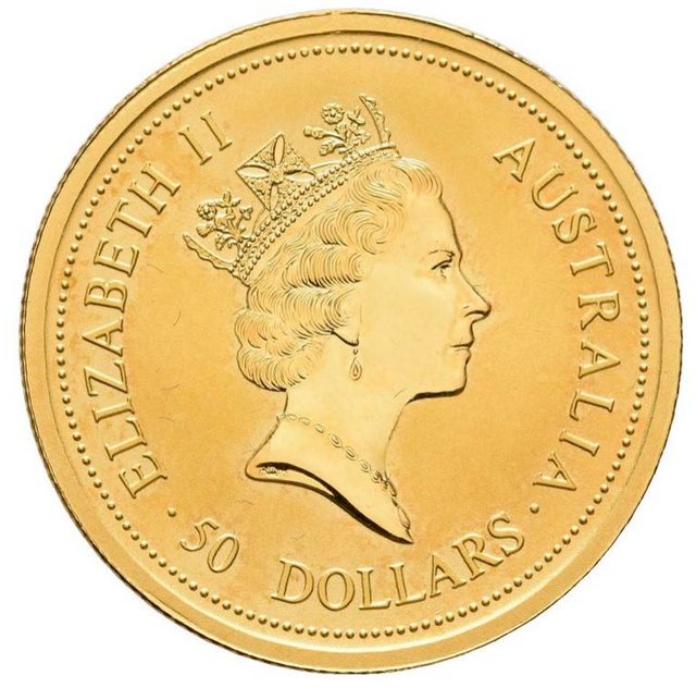 Australien Kangaroo 1/2oz Goldmünze