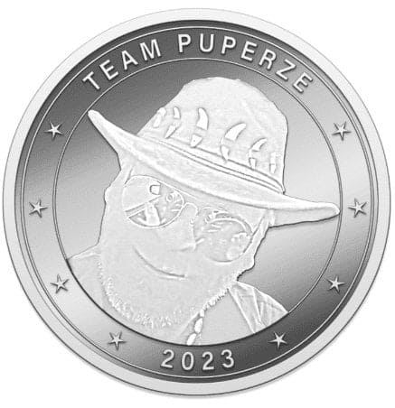 1oz Silber - Sondermedaille von Puperze 2023