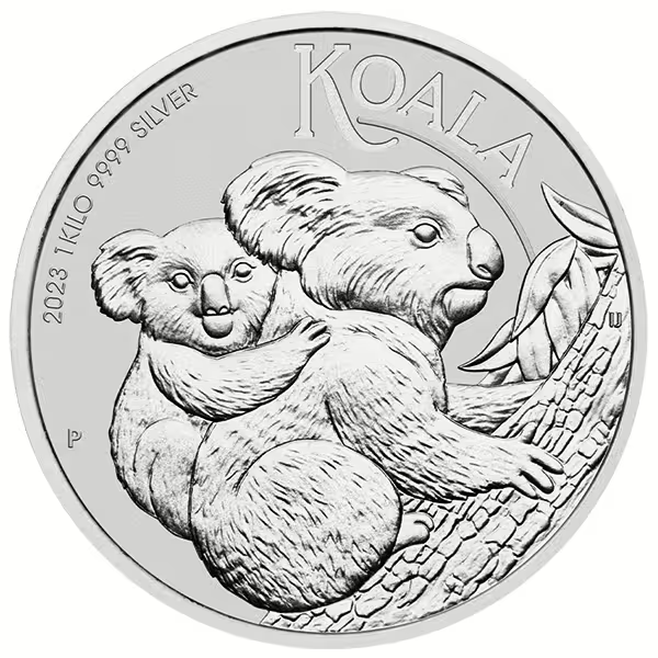 Silbermünze 1000g Australian Koala (diverse Jahrgänge)