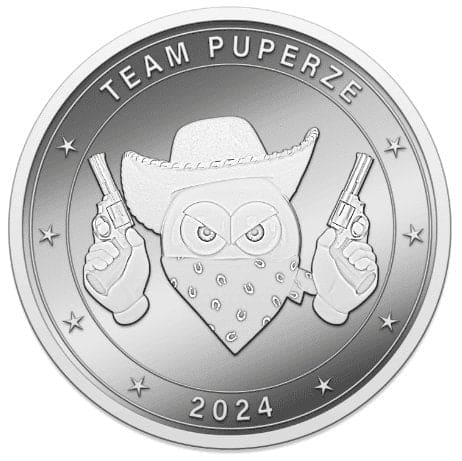 1oz Silber - Sondermedaille von Puperze 2024