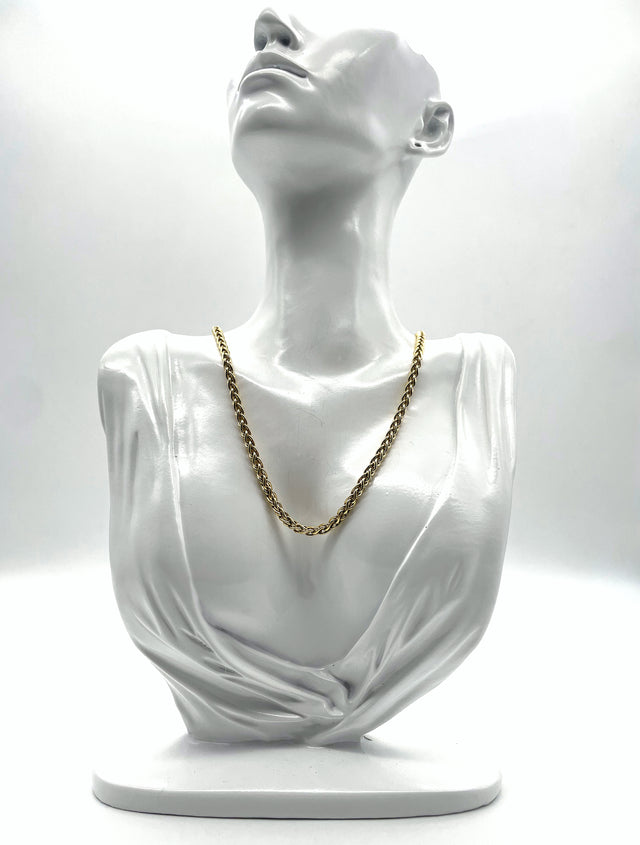 Zopfkette gold