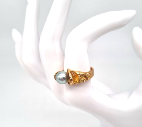 Lapponia Ring Perle