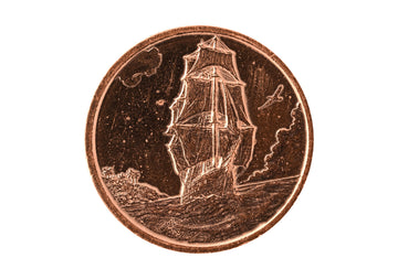 Ascension Island 1/4oz Kupfermünze 2026 – Segelschiff