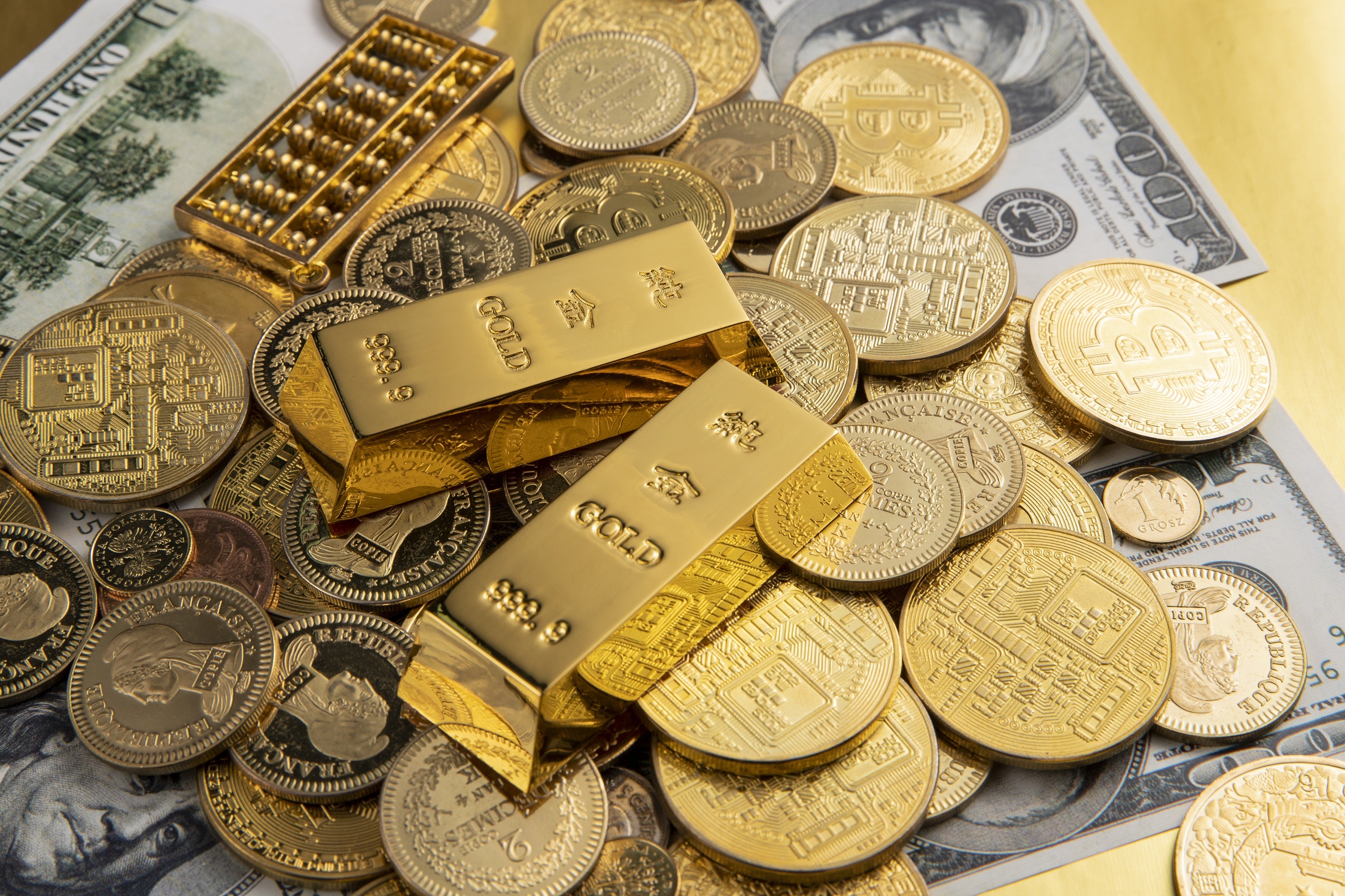 Goldbarren und Goldmünzen – der richtige Materialmix und die passende Stückelung