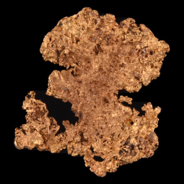 Goldnugget Nr. 26-0030 in der Nahaufnahme: Oberfläche und Struktur