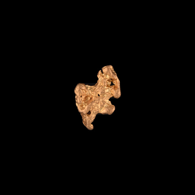 Goldnugget aus Australien, 0,37 g, Unikat Nr. 26-0054