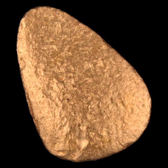 Goldnugget Nr. 26-0061 in der Nahaufnahme: Oberfläche und Struktur