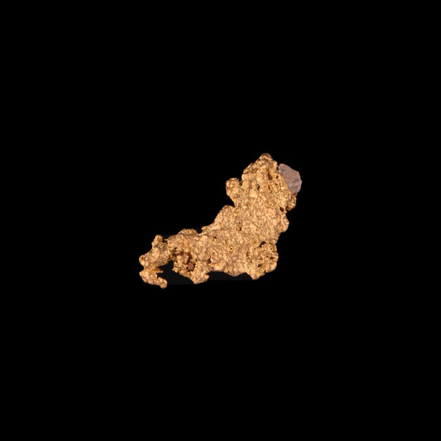 Goldnugget aus Australien, 0,46 g, Unikat Nr. 26-0047