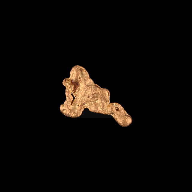 Goldnugget aus Australien, 0,46 g, Unikat Nr. 26-0076
