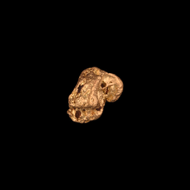 Goldnugget aus Australien, 0,58 g, Unikat Nr. 26-0053