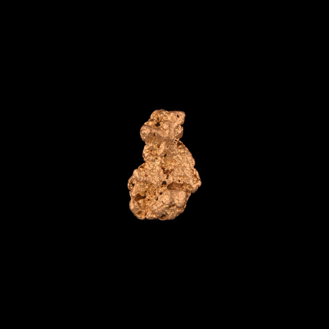 Goldnugget aus Australien, 0,59 g, Unikat Nr. 26-0025