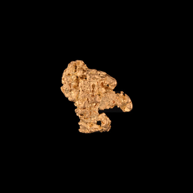Goldnugget aus Australien, 0,62 g, Unikat Nr. 26-0106