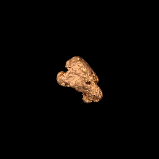 Goldnugget aus Australien, 0,69 g, Unikat Nr. 26-0084