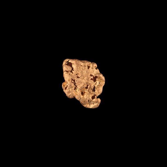 Goldnugget aus Australien, 0,75 g, Unikat Nr. 26-0068