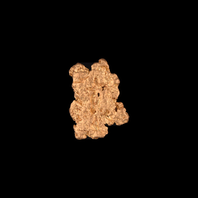 Goldnugget aus Australien, 0,86 g, Unikat Nr. 26-0107