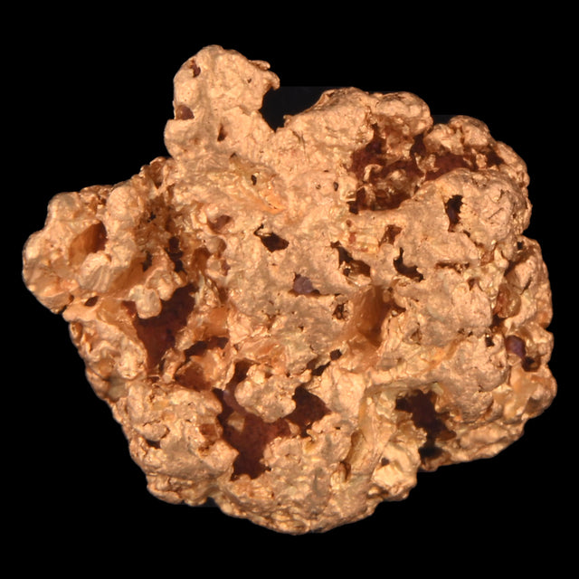 Goldnugget Nr. 26-0004 in der Nahaufnahme: Oberfläche und Struktur