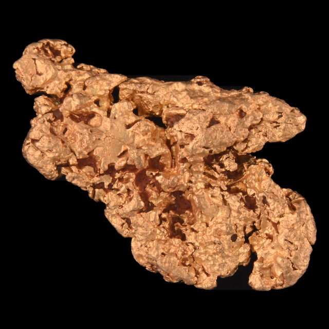 Goldnugget Nr. 26-0021 in der Nahaufnahme: Oberfläche und Struktur