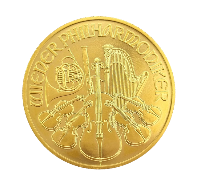 Goldmünze 1oz Philharmoniker